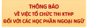 THÔNG BÁO VÀ HƯỚNG DẪN THI HỌC PHẦN NGOẠI NGỮ HK 1 NĂM HỌC 2021-2022